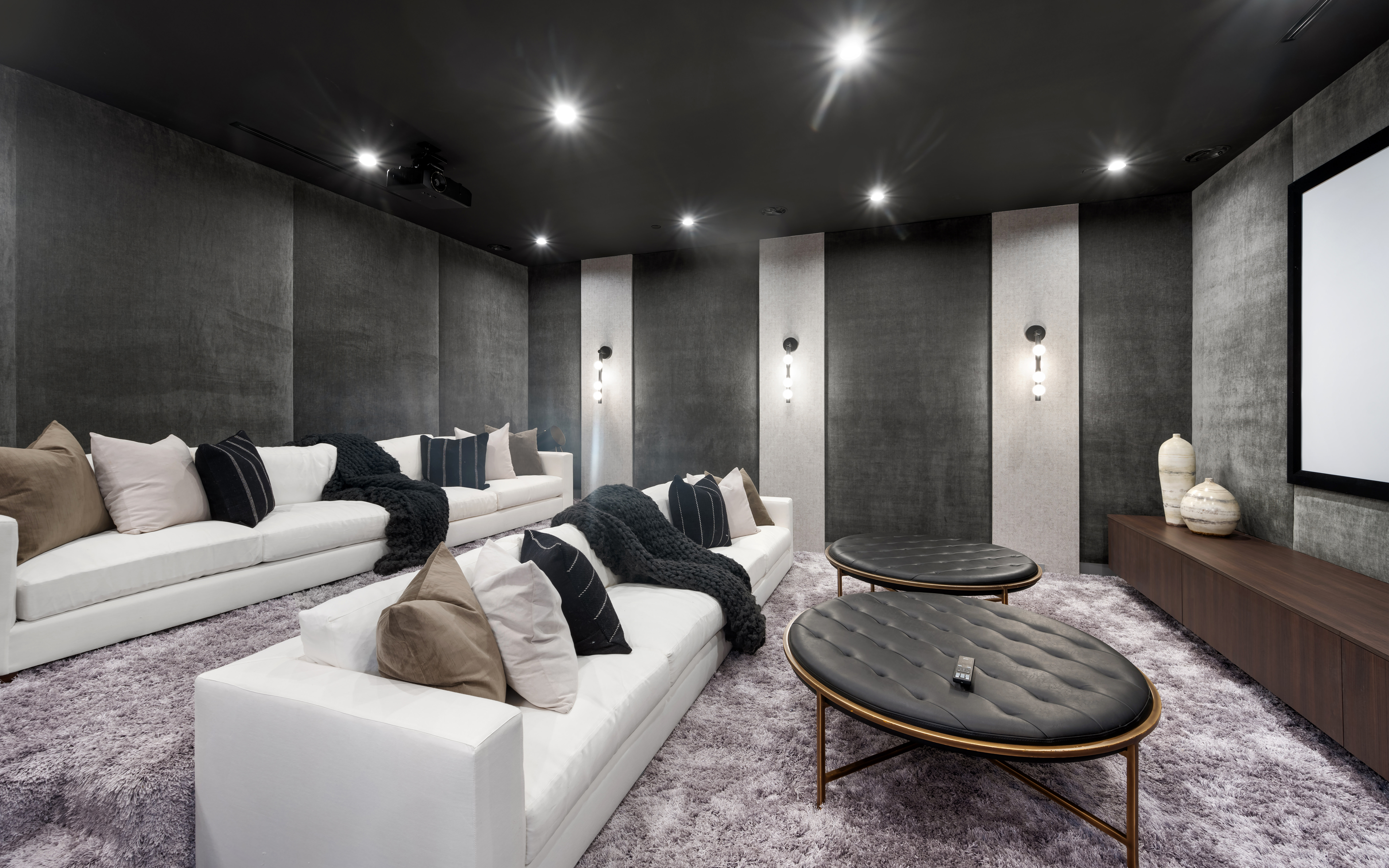 Vertex AV Hertfordshire Cinema 2 Control4 Home Cinema Seating