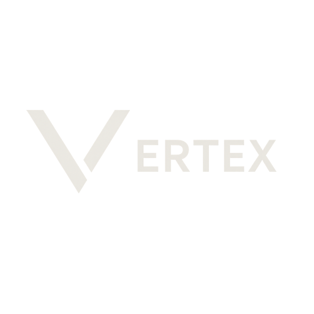 Vertex AV logo white