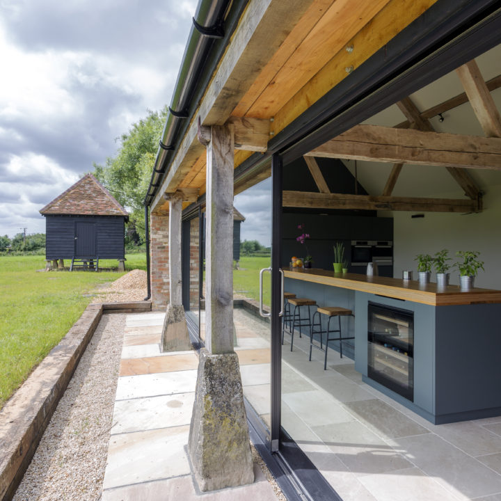 open air kitchen and backyard in modern home 2025 04 05 02 36 24 utc